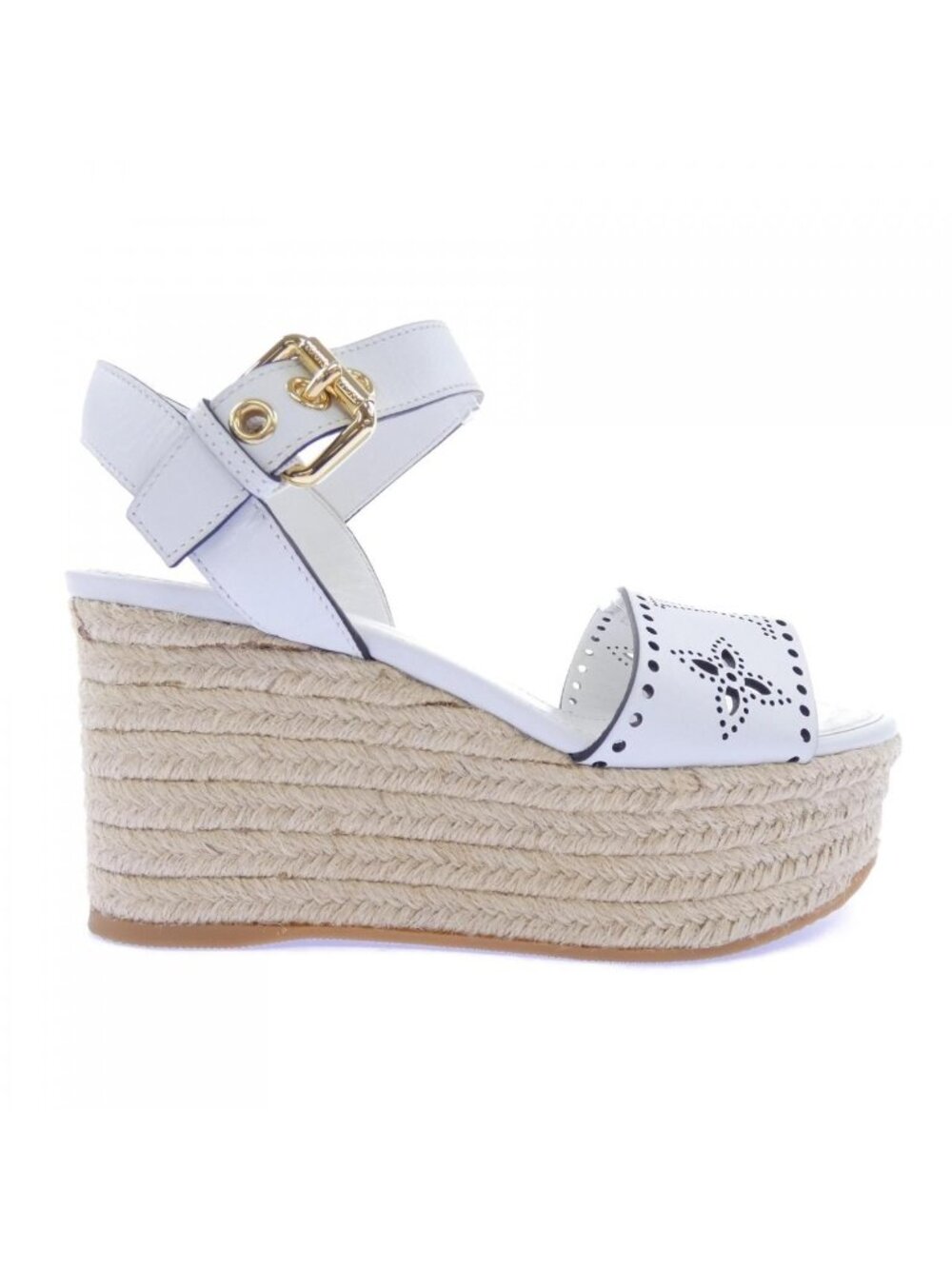 Louis Vuitton LV Initial Monogram Flower Starboard Line Sandals